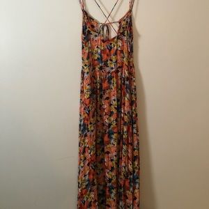 Free People Floral Maxi Dress